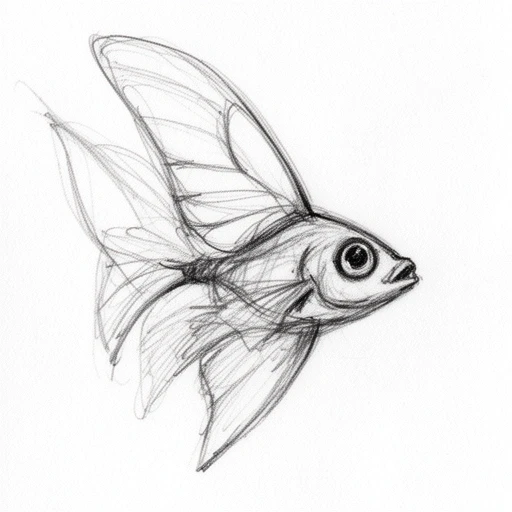 Fish sketch